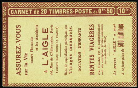 N°199-C39 50c Semeuse lignée (s148) neuf ** TB