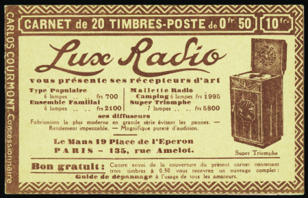 N°257-C6 50c Jeanne d'Arc (s163 SP) RF brisé neuf