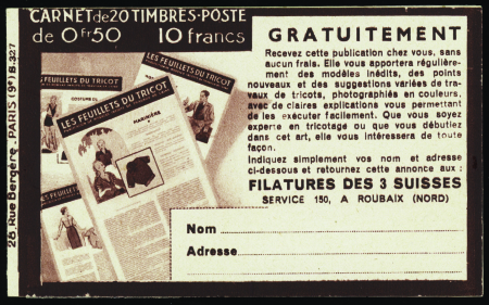 N°283-C25 50c Paix (s327) neuf ** TB