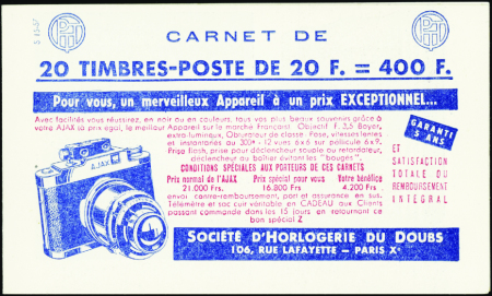 N°1011B-C3  20f Marianne de Muller (s15-57) neuf *