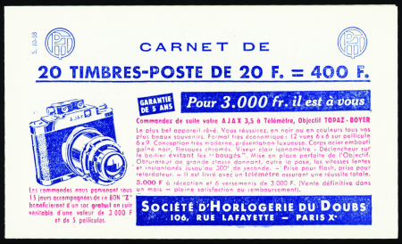 N°1011B-C11  20f Marianne de Muller (s10-58) neuf 