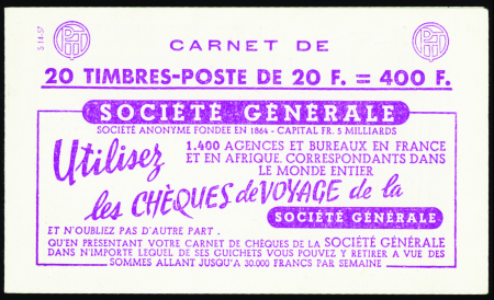 N°1011B-C20  20f Marianne de Muller (s14-17) neuf 