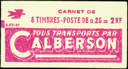 N°1263-C1 0,25 Marianne de Decaris (s03-61) neuf