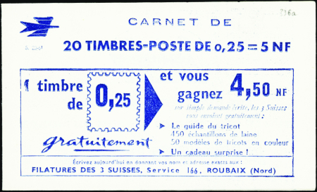 N°1263-C3  0,25 Marianne de Decaris (s22-61) neuf 