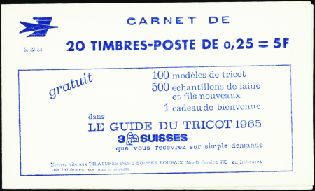 N°1263-C3  0,25 Marianne de Decaris (s22-64) neuf 