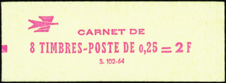 N°1331-C3a  0,25 Coq de Decaris (s102-64) Philatec