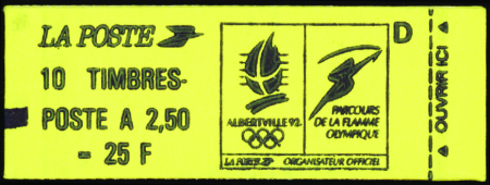 N°2715-C4B 2,50 Marianne de Briat lettre D (conf 8