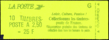 N°2715-C6c impression ondulée des timbres neuf ** 