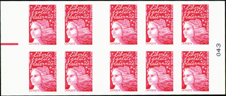 N°3085-C6 rangée du bas non prédécoupée