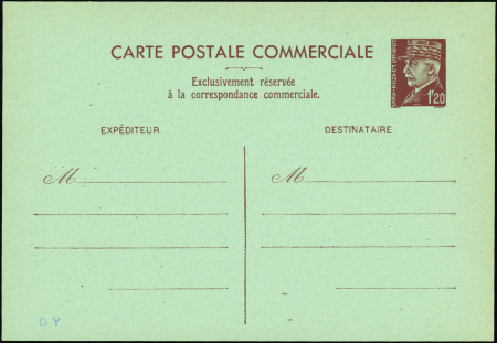 N°515 CP2 1f20 Pétain correspondance commerciale