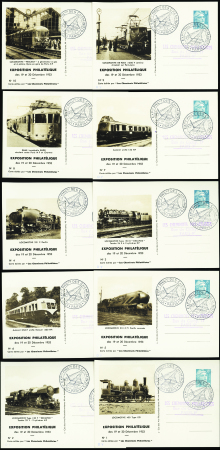 N°810 (J9s) 8f Gandon expo des cheminots 1953 10