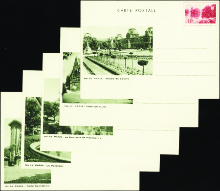 SPECIAUX N°5 série de 5 cartes