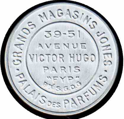 N°140 25c bleu sur blanc Grands magasins Jones