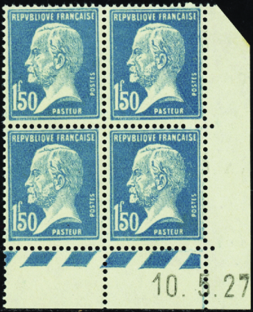 N°181 1f50 Pasteur 10-5-27 neuf ** TB