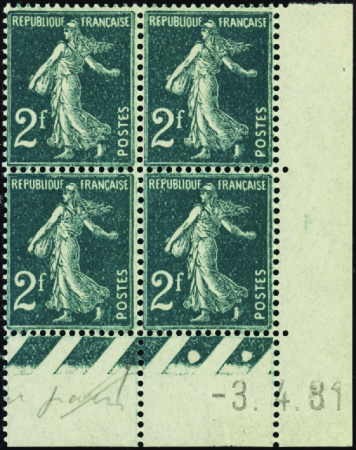 N°239 2f Semeuse 3-4-31 neuf ** TB