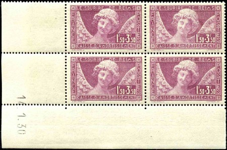 N°256 le Sourire de Reims 14.1.30 neuf ** TB