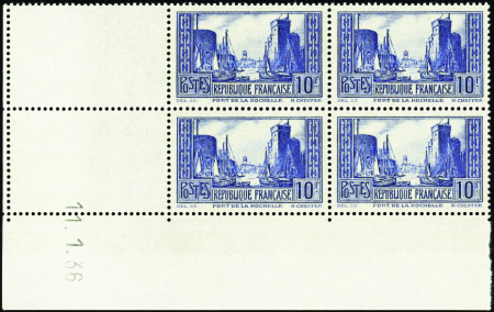 N°261 10F La Rochelle 11-1-36 neuf ** TB