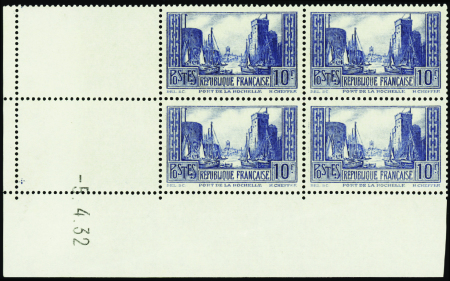 N°261 10f La Rochelle 5-4-32 neuf ** TB