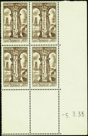 N°302 Saint Trophime d'Arles 5-3-35 neuf ** TB