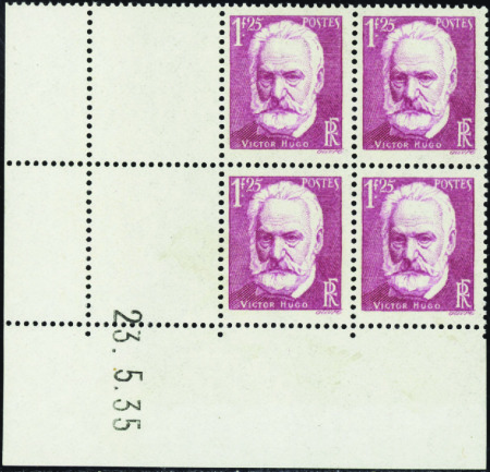 N°304 Victor Hugo 23-5-35 neuf ** TB