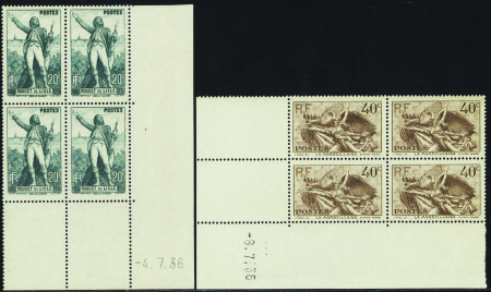 N°314/315 Rouget de Lisle et la Marseillaise 2 val