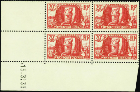 N°423 Génie militaire 15-3-39 neuf ** TB