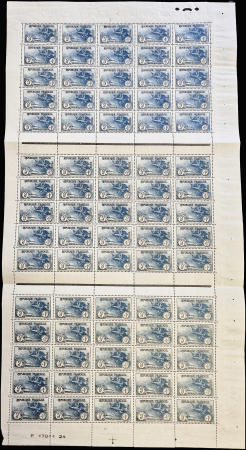 N°229/232  3ème série Orphelins 4 valeurs en feuil