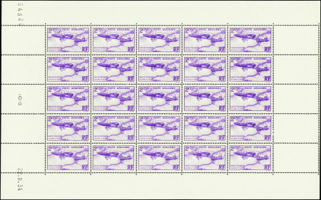 POSTE AERIENNE N°7 2f25 lilas Louis Blériot feuill