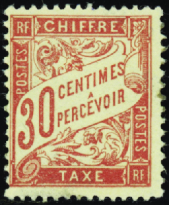 N°34 30c rouge-orange neuf * TB