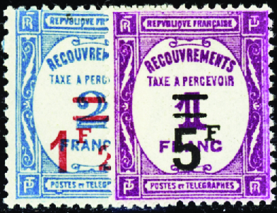 N°64 /65  2 valeurs surchargées neuf ** TB