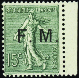 N°3 15c Semeuse lignée bdf neuf ** TB