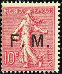 N°4 10c Semeuse lignée neuf ** TB