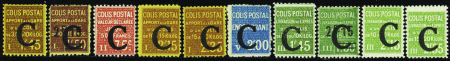 N°108/118 (sauf 116)  10 valeurs neuf * TB