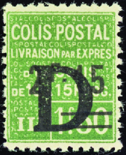 N°139 2f15 sur 1f50 vert neuf * TB