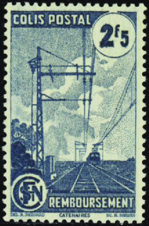 N°218B 2f50 bleu sans filigrane neuf ** TB