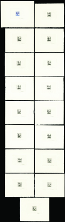 N°31/47  17 épreuves d'artiste signées Decaris