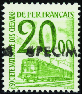 N°31/47 17 valeurs surchargées spécimen neuf ** T