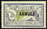 N°122-CI 1 2F Merson " Annulé " neuf * (* très pro