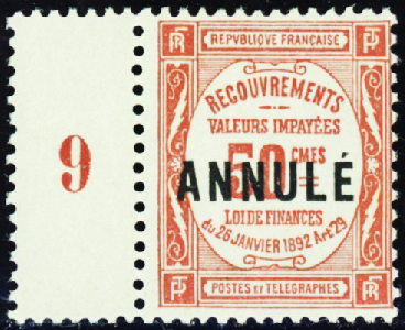 N°47-CI 1 50c rouge bdf neuf ** TB