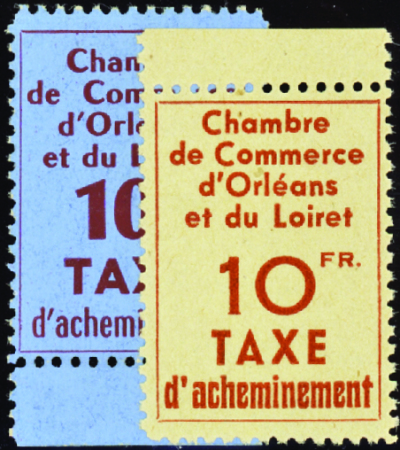 N°2/3 Orléans 2 valeurs neuf * TB