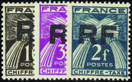 Angoulème n°22-23-24  3 valeurs Taxes neuf ** TB