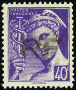 Angoulème n°3  40c Mercure neuf ** TB