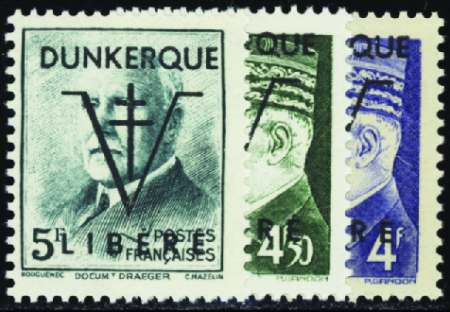 Dunkerque 13 valeurs neuf ** TB