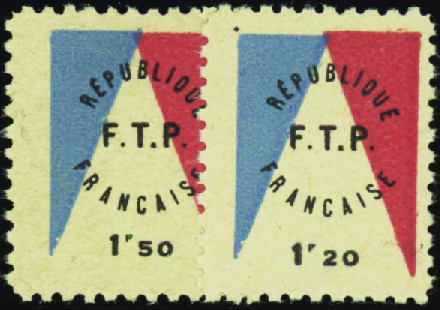 Evian 2 valeurs neuf ** TB