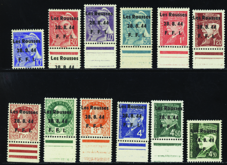 Les Rousses 12 valeurs neuf ** TB