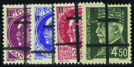 Lille 12 valeurs non émises (n°2-3-5-6-8-10 à 16) 