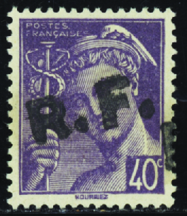 Loches 40c Mercure neuf ** TB