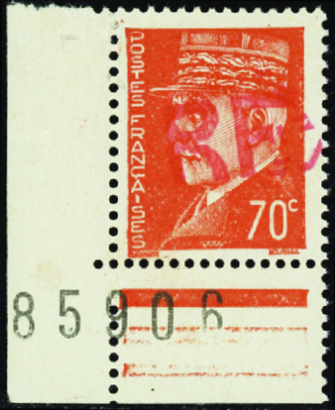 Lubles 70c Pétain n°18 neuf ** TB