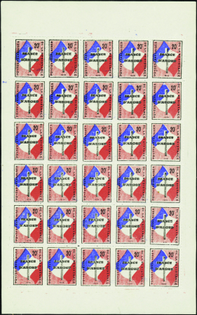 Lyon feuillet de 30 vignettes neuf ** TB