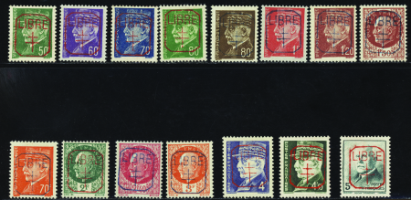 Mornant 15 valeurs neuf * TB